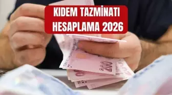 KIDEM TAZMİNATI HESAPLAMA 2026: Asgari ücret sonrası kıdem tazminatı ne kadar oldu? Yeni asgari ücretle taban ve tavan ücret ne kadar olacak?