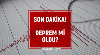 Konya'da deprem mi oldu? Konya deprem şiddeti kaç?