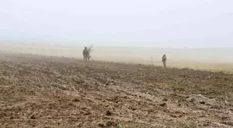 Libya Genelkurmay Başkanı Al-Haddad'ın içinde bulunduğu jetin enkazının olduğu alanda güvenlik önlemleri artırıldı