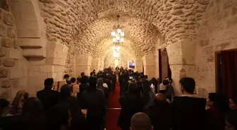 Mardin'de Protestan Kilisesi'nde Noel ayini yapıldı