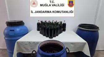 Muğla'da 1 ton sahte içki yakalandı