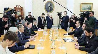 Rusya Dışişleri Bakanı Lavrov ile Suriye Dışişleri Bakanı Şeybani, Moskova'da görüştü