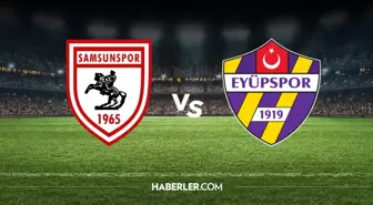 Samsunspor Eyüpspor hangi kanalda? Samsunspor Eyüpspor maçını hangi kanal veriyor, nerede izlenir?