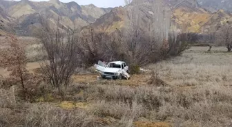 Sivas'ta otomobil şarampole devrildi: 1 ölü, 2 yaralı