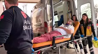 Tır ile karavan çarpıştı: kadın sürücü yaralandı