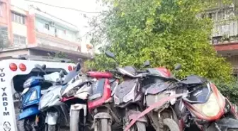 Adana'da neredeyse durdurulan her iki motosikletliden biri ceza yedi