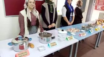 Aydıntepe'de öğrenciler Bayburt'un yöresel lezzetlerini tanıttı