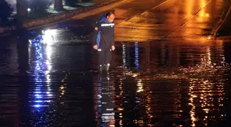 Bodrum'da kuvvetli sağanak ve dolu etkili oldu