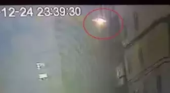 Diyarbakır'da Gece Gökyüzünü Aydınlatan Parlak Işık