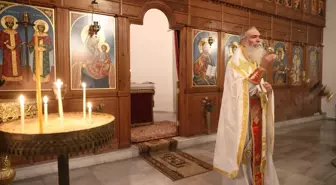 Edirne'de Bulgar Ortodoks Kilisesi'nde Noel ayini gerçekleştirildi