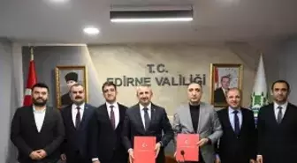 Edirne'de OSB'lerde tahsis sözleşmeleri imzalanmaya devam ediyor