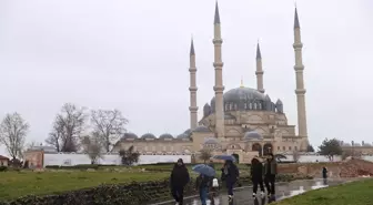 Edirne'de sağanak etkili oluyor