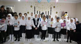 Erciş'te minik öğrencilerin Kur'an-ı Kerim heyecanı