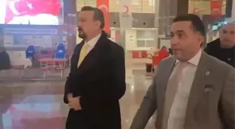 Ertan Torunoğulları Saran'a destek için adliyeye geldi