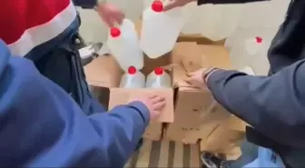 İzmir'de 3 bin 360 litre etil alkol ele geçirildi