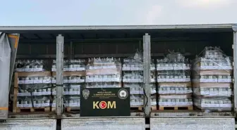 Muğla'da 4 ton 737 litre sahte alkol ele geçirildi