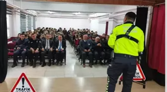 Saimbeyli ilçesinde öğrencilere trafik güvenliği eğitimi verildi