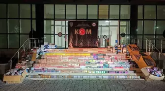 Şanlıurfa'da kaçak sigara operasyonu: 3 gözaltı