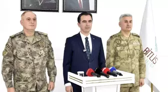 Vali Karakaya, 2025 yılında Bitlis'te yaşanan asayiş olaylarını değerlendirildi