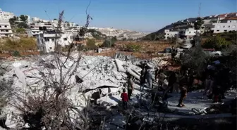 Albüm: İsrail Güçleri, Batı Şeria'nın Beytüllahim Kentinde Filistinlilere Ait Evleri Yıktı