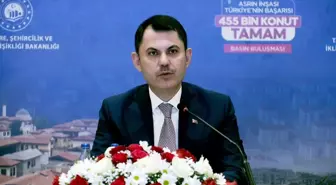 Bakan Kurum: 455 bininci konutumuzun anahtarlarını hak sahibi vatandaşlarımıza vereceğiz