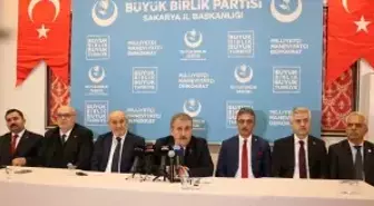 BBP Genel Başkanı Destici, Sakarya'da konuştu Açıklaması