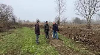 Bilecik'te taşkın riskine karşı dere ıslahı