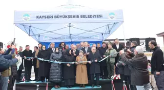 Büyükşehir Belediyesi ve hayırsever işbirliğiyle yapılan cami açıldı