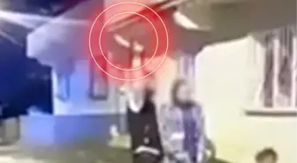 Çocuğun yanında silahla havaya ateş eden şahıs yakalandı