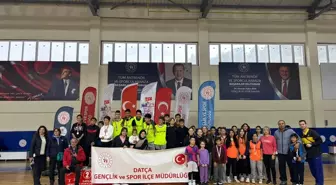 Datça'da 27 Aralık Büyük Atatürk Yol Koşusu tamamlandı