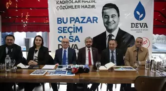 DEVA Partisi Genel Başkan yardımcıları Karaca ve Sudan, Niğde'de gazetecilerle buluştu