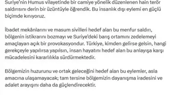 İletişim Başkanı Duran, Suriye'deki terör saldırısını kınadı