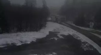 Kartepe'de kar ve sis