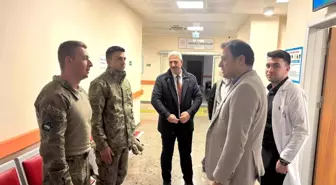 Kaymakam Bayram kurumlarda yürütülen çalışmaları yerinde inceledi