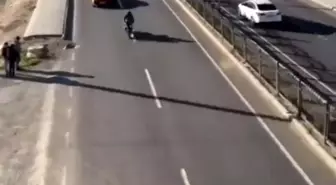 Mardin'de makas atan motosiklet sürücüsü yakalandı