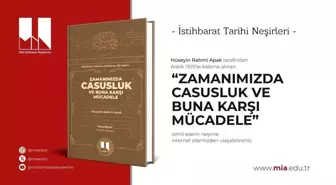 MİA'dan 100 yıl sonra yeniden yayımlanan istihbarat klasiği