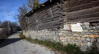 Roma dönemine ait tapınaktaki kabartmalı taşlar köydeki eski yapıları süslüyor