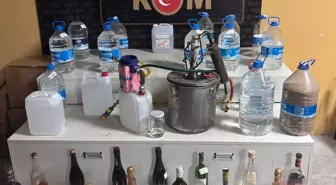 Sakarya'da kaçak alkol operasyonunda 1 kişi yakalandı