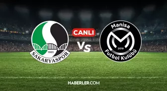 Sakaryaspor Manisa FK CANLI nereden izlenir? Sakaryaspor Manisa FK maçı hangi kanalda, nereden izlenir?