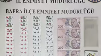 Samsun'da kumar operasyonunda 4 kişi hakkında işlem yapıldı