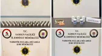 Samsun'da uyuşturucu operasyonunda 5 zanlı yakalandı