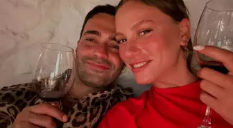 Serenay Sarıkaya'dan sevgilisi Mert Demir'e romantik doğum günü kutlaması