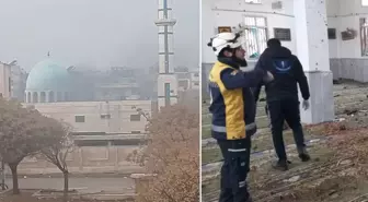 Suriye'de bir camide patlama! Çok sayıda ölü ve yaralı var