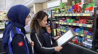 Ümraniye Belediyesinden ilçedeki marketlere zabıta denetimi