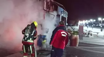 Balıkesir'de bir restoranda çıkan yangın söndürüldü
