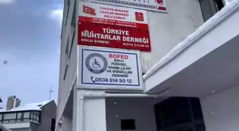 Bolu'da hırsızlar, engelliler derneğinin masa ve sandalyesini çaldı