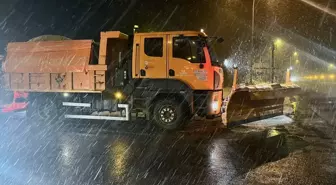 Bolu Dağı'nda kar yağışı başladı