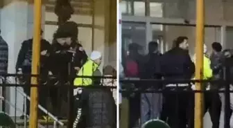 Duruşma bitti kavga bitmedi! Birbirlerine girdiler