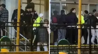 Duruşma bitti kavga bitmedi! Birbirlerine girdiler