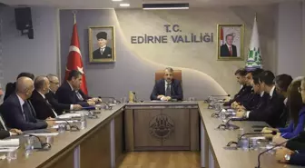 Edirne'de 'Bağımlılıkla Mücadele İl Koordinasyon Kurulu Toplantısı' yapıldı
